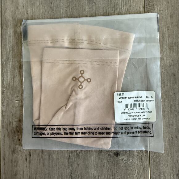 Tommie Copper Women's Compression Elbow Sleeve Size XL - Nude - Picture 1 of 5